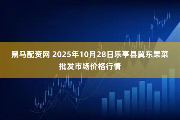 黑马配资网 2025年10月28日乐亭县冀东果菜批发市场价格行情