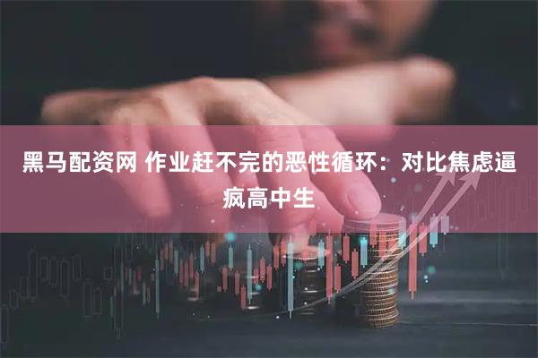 黑马配资网 作业赶不完的恶性循环:对比焦虑逼疯高中生
